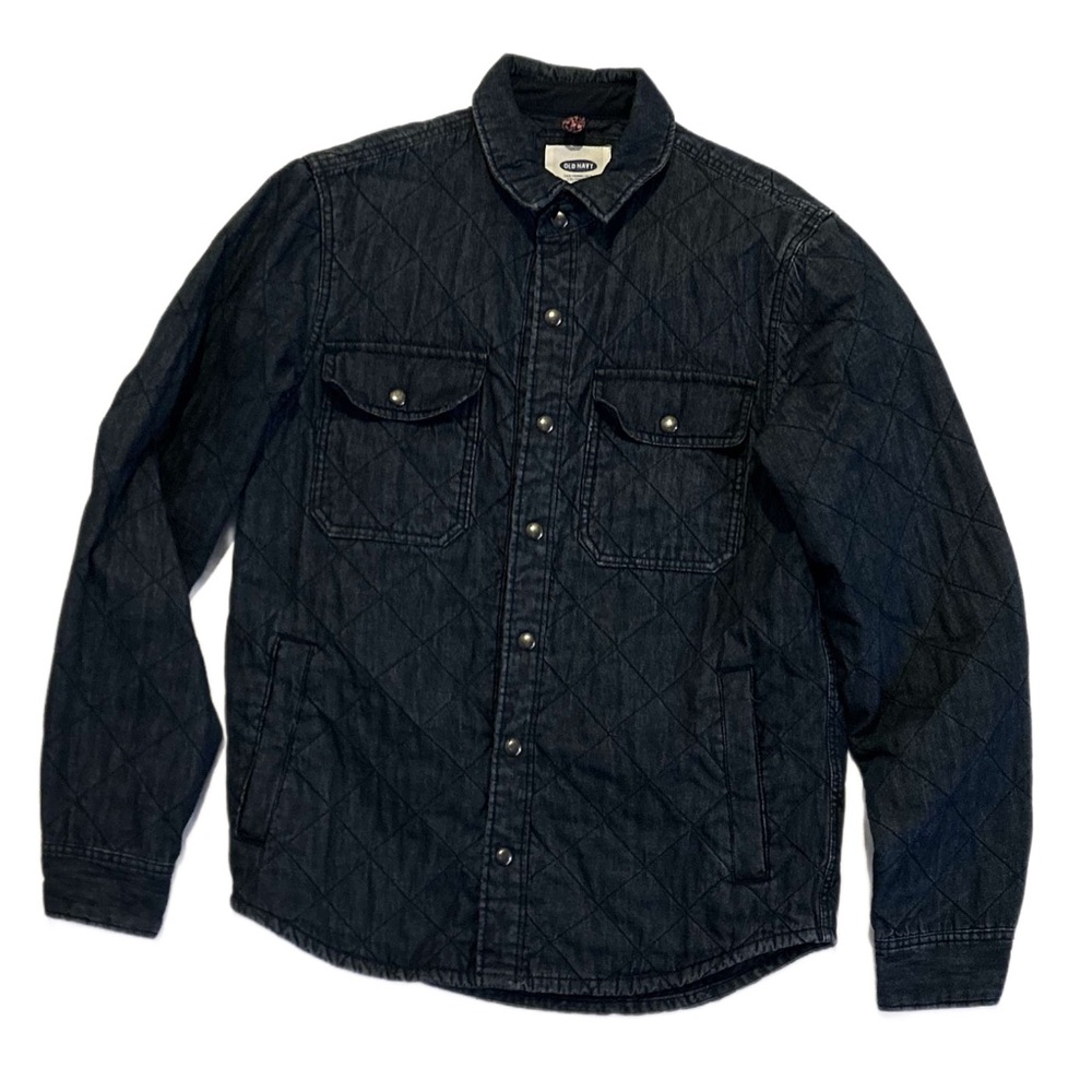 Denim Button Down Jacket